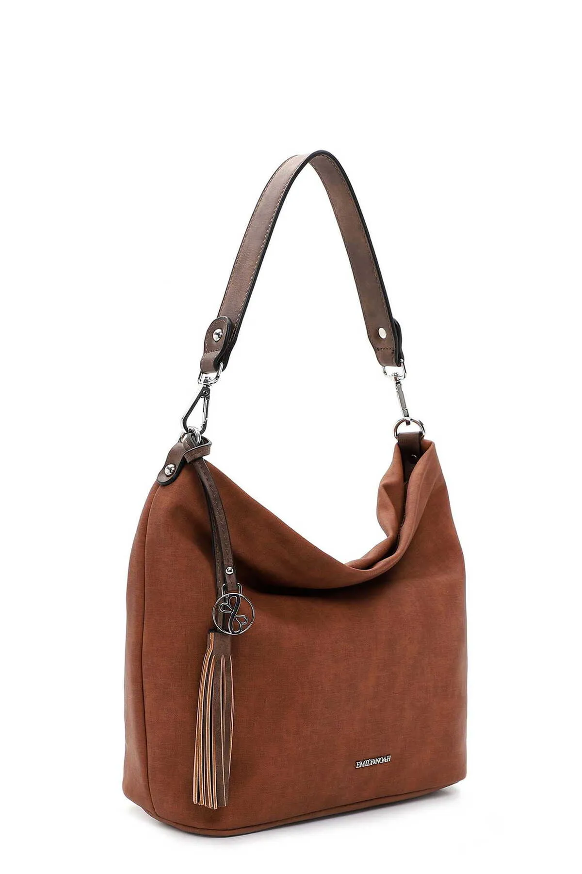 Emily & Noah  Handtasche - Braun - Unifarben