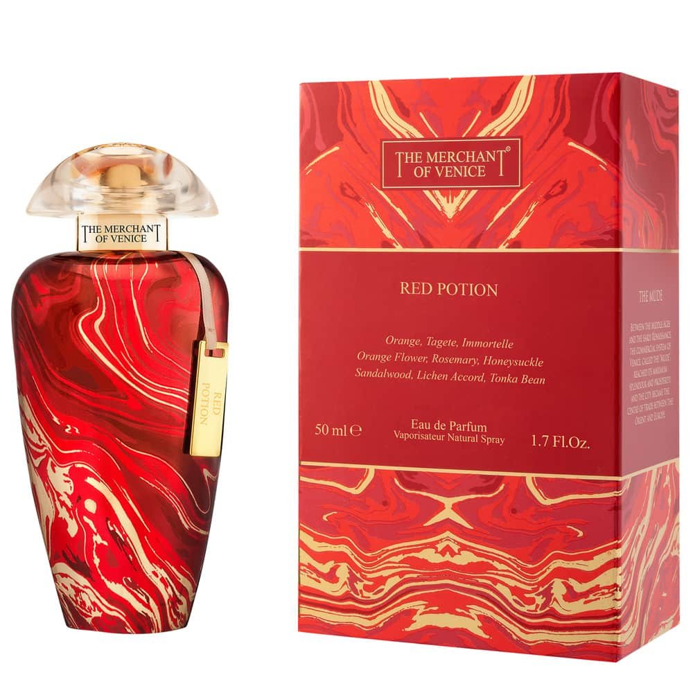 THE MERCHANT OF VENICE Murano Collection Red Potion Eau de Parfum Nat. Spray