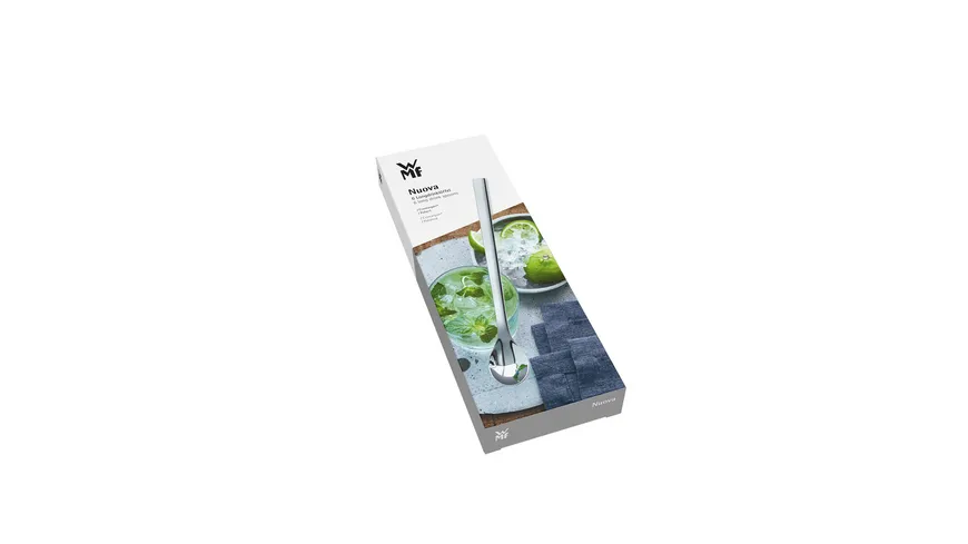 WMF Longdrinklöffel Set 6 Stück Nuova