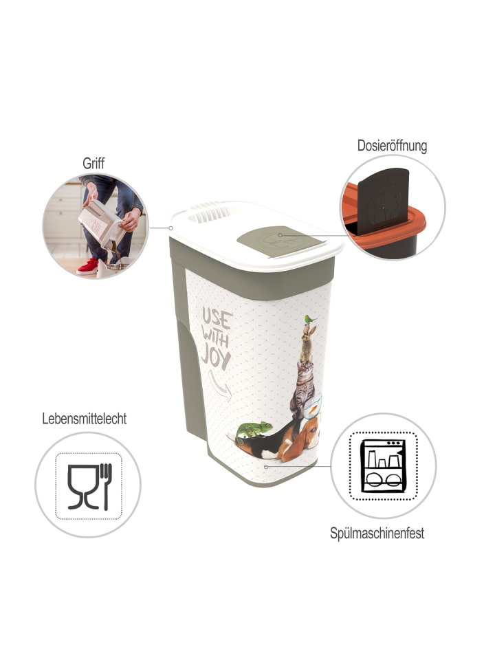 Rotho Tierfutter Schüttdose 4,1 l FLO günstig kaufen onesize