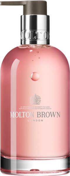Molton Brown Delicious Rhubarb & Rose Fine Liquid Hand Wash Glass Bottle Flüssigseife
