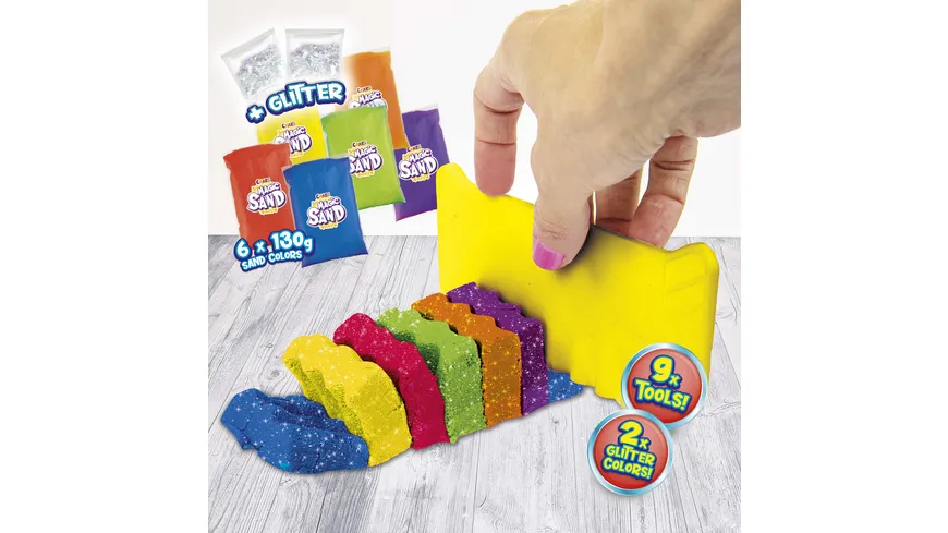 CRAZE - MAGIC SAND SANDAMAZING Rainbow Studio 780 g