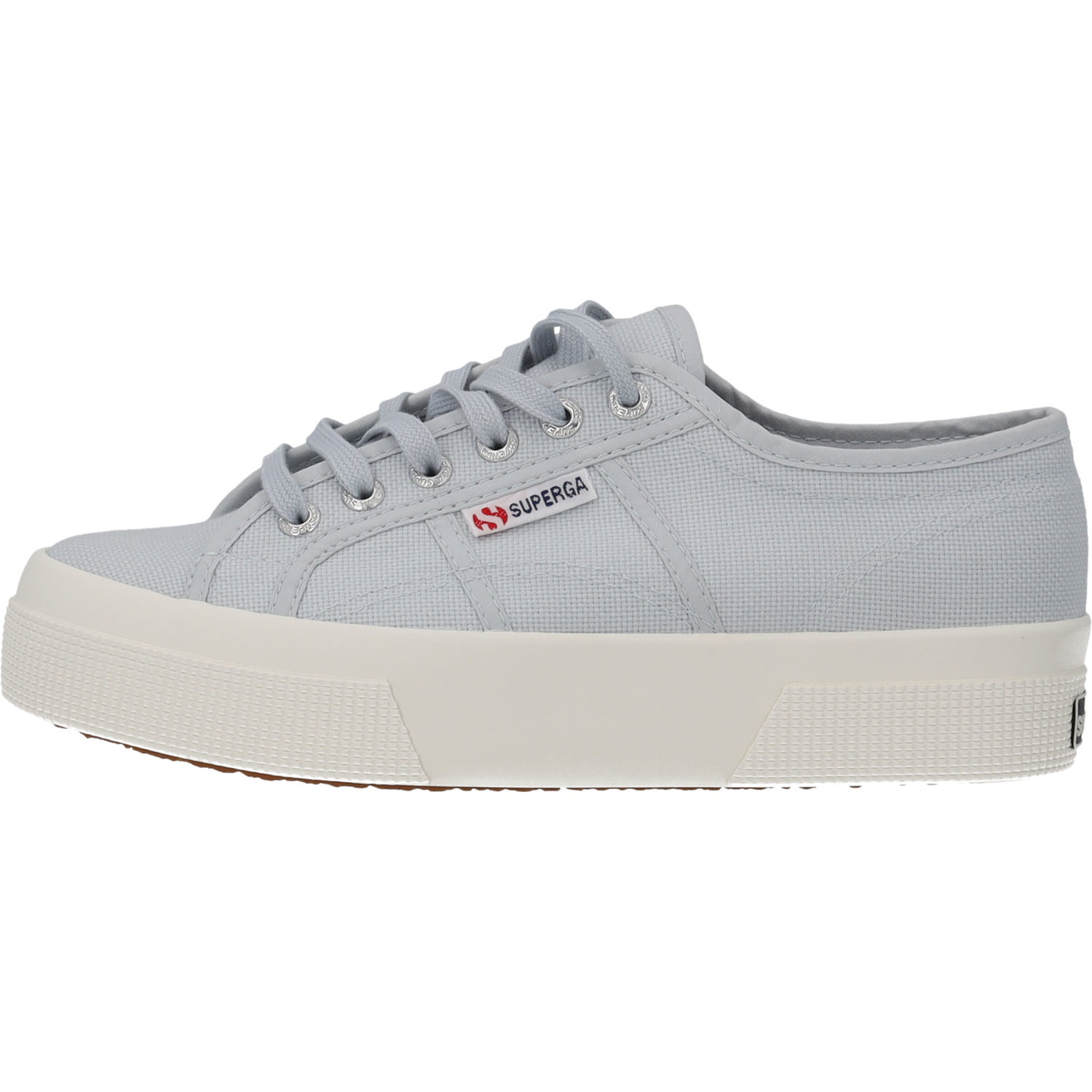 Superga 2740 Platform S21384W, Schnürschuhe, Damen, grey lilla favorio