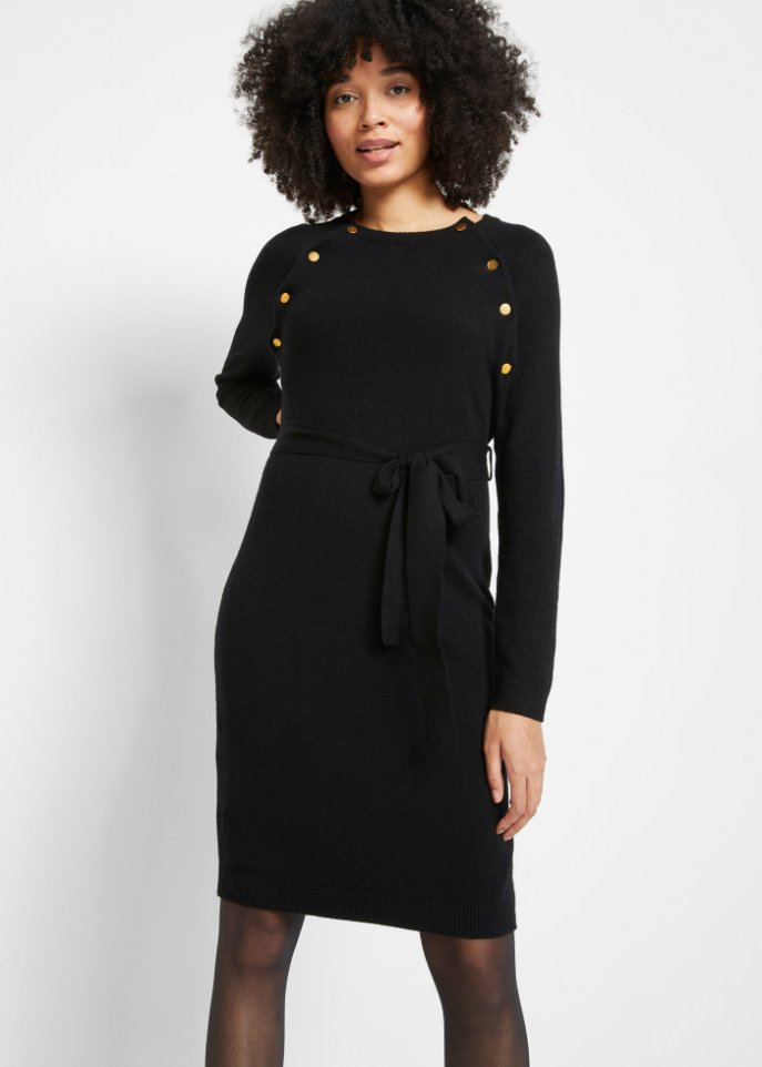 Umstands-Strickkleid / Stillkleid