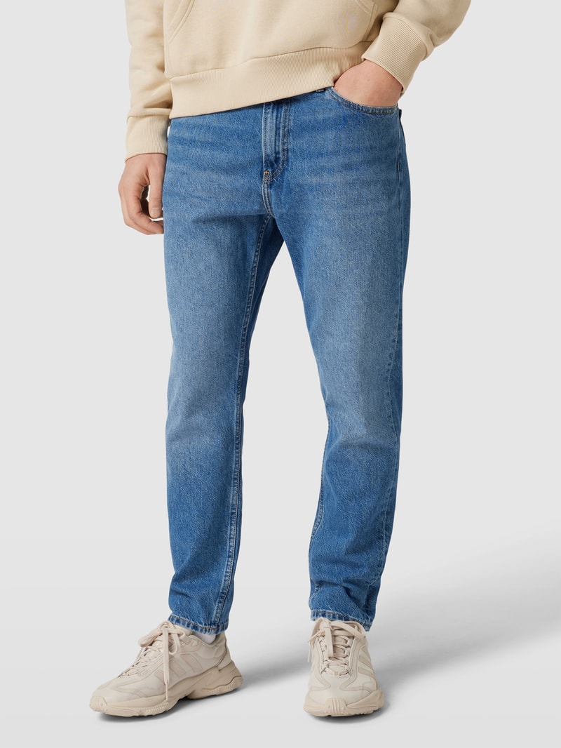 Dad Fit Jeans mit Label-Details Modell 'DAD' in jeans