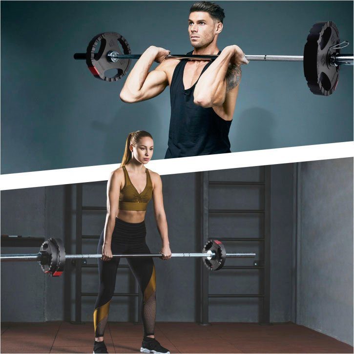 GORILLA SPORTS Hantelscheiben Olympia 30 kg, 30 kg, (Set, 2-tlg)