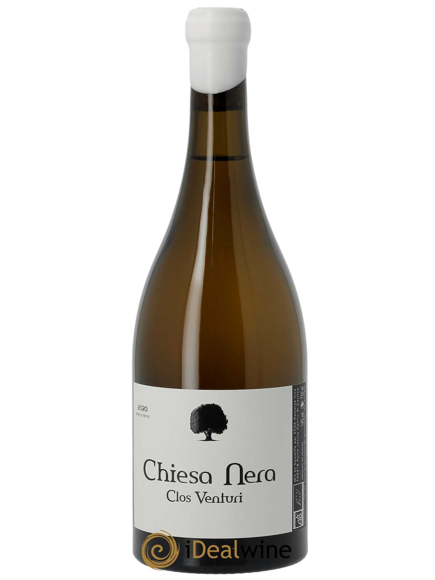 Vin de Corse Chiesa Nera Clos Venturi  2020 - Lot de 1 Bouteille