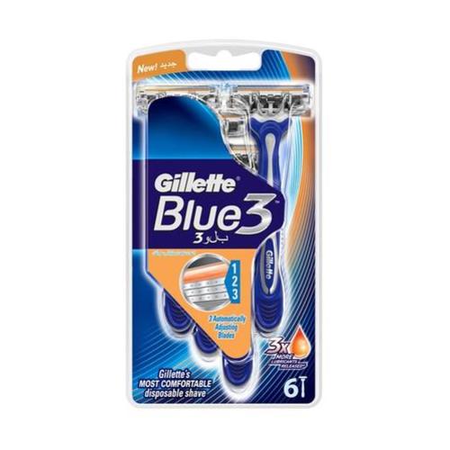 Gillette Blue 3 6 stk.