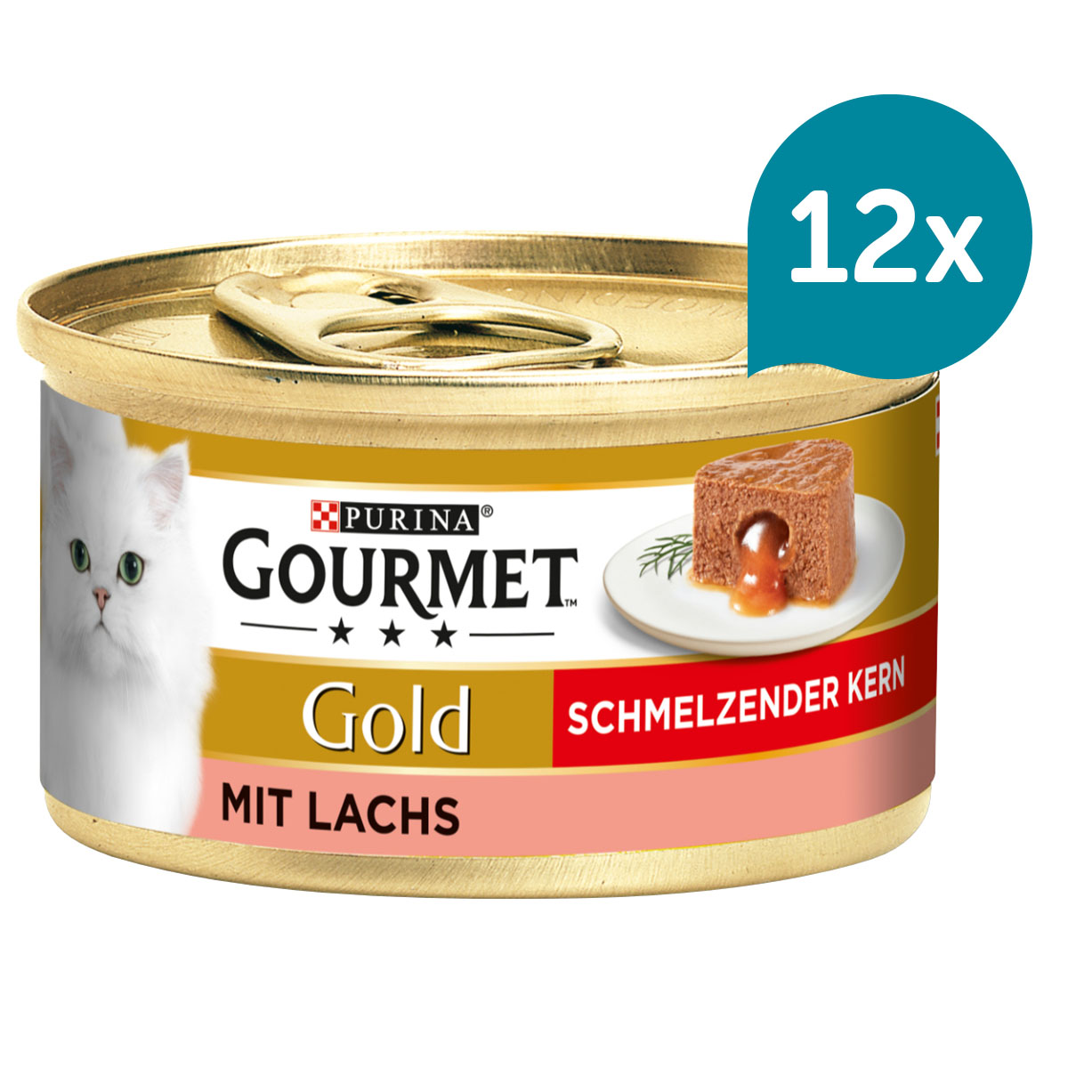 GOURMET Gold Schmelzender Kern mit Lachs kaufen bei ZooRoyal