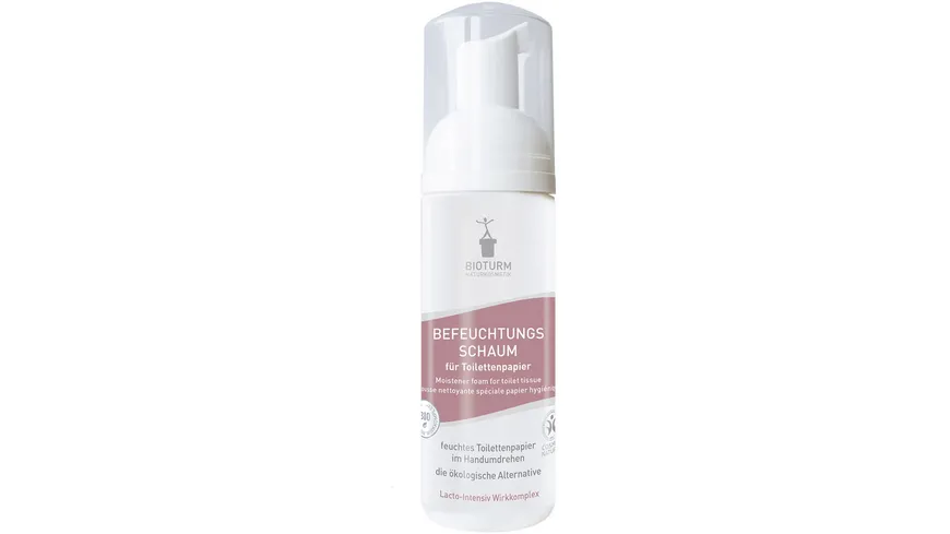 BIOTURM Befeuchtungsschaum für Toilettenpapier 150 ml