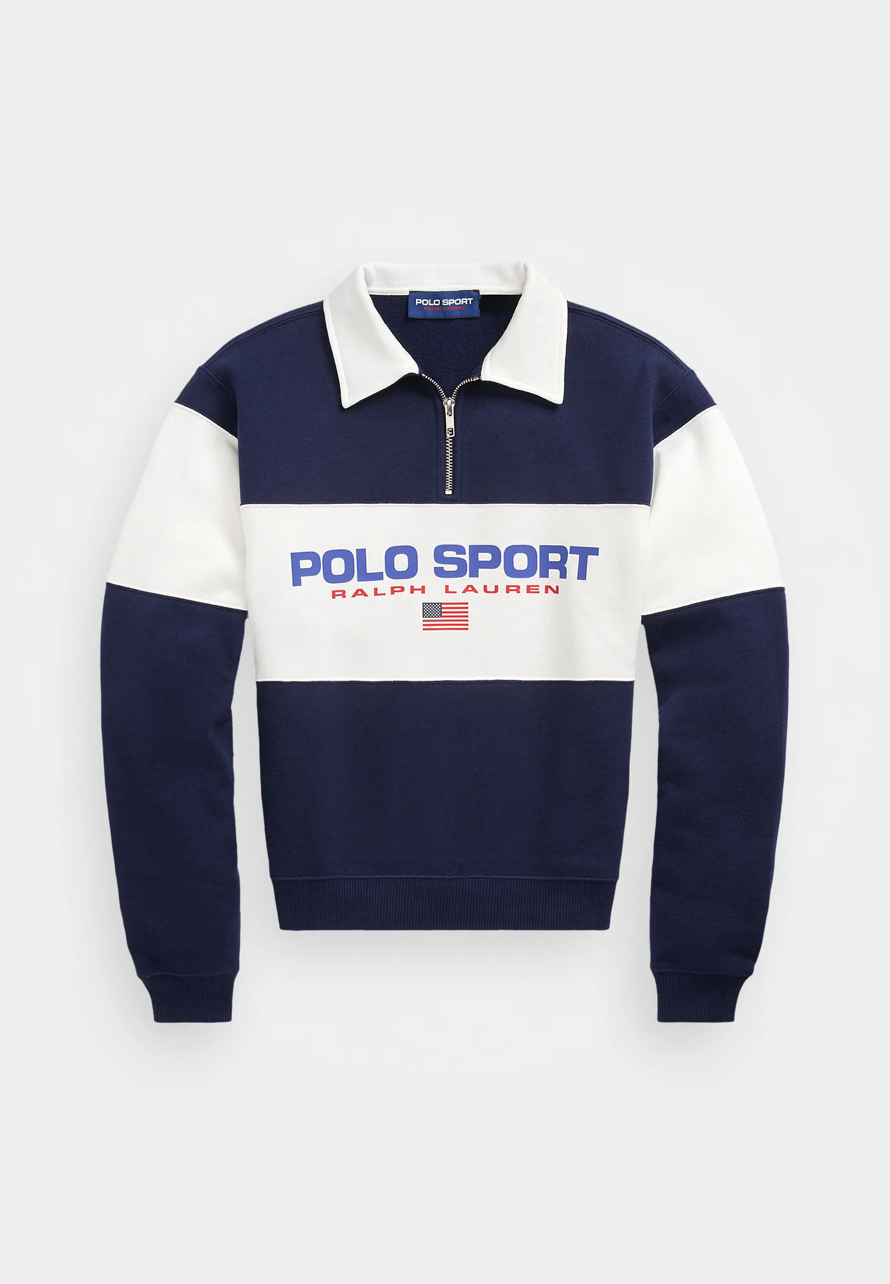 Sudadera Polo Sport Ralph Lauren de manga larga con media cremallera