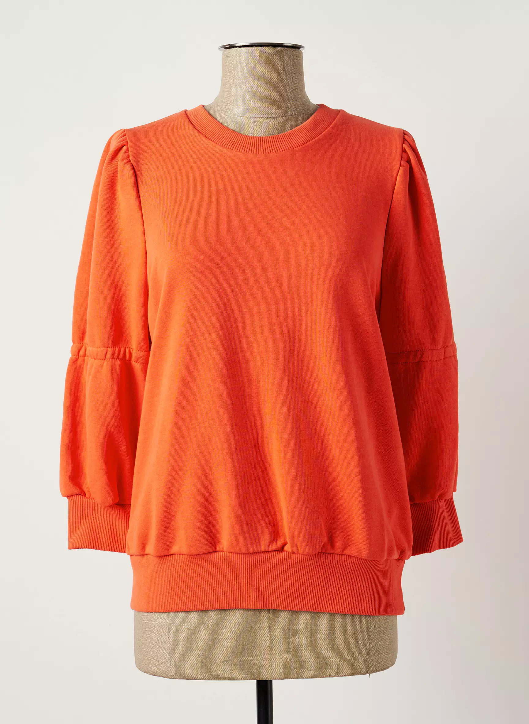 Kaffe Sweats Femme couleur orange