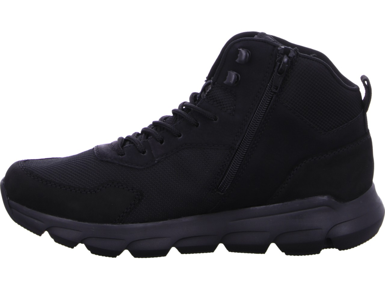 RIEKER Stiefeletten schwarz schwarz
