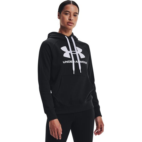 DAMEN LANGARM RIVAL FLEECE LOGO HOODIE