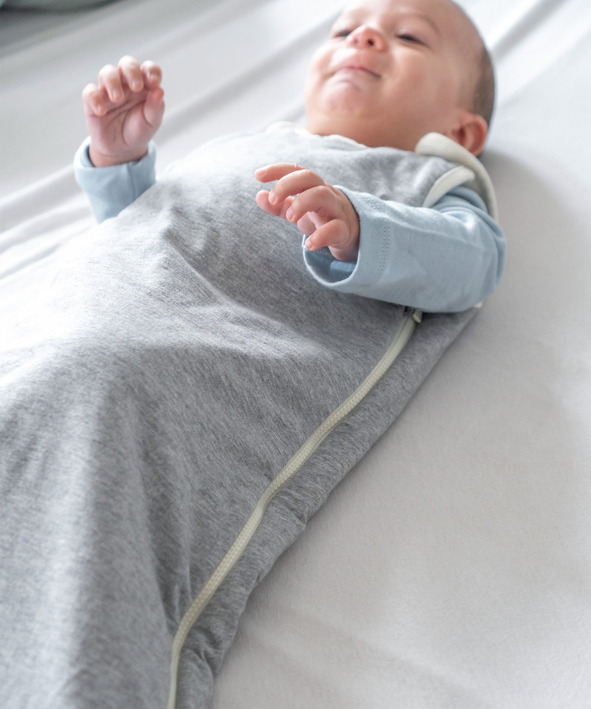 Baby-Schlafsack mit Wollfüllung