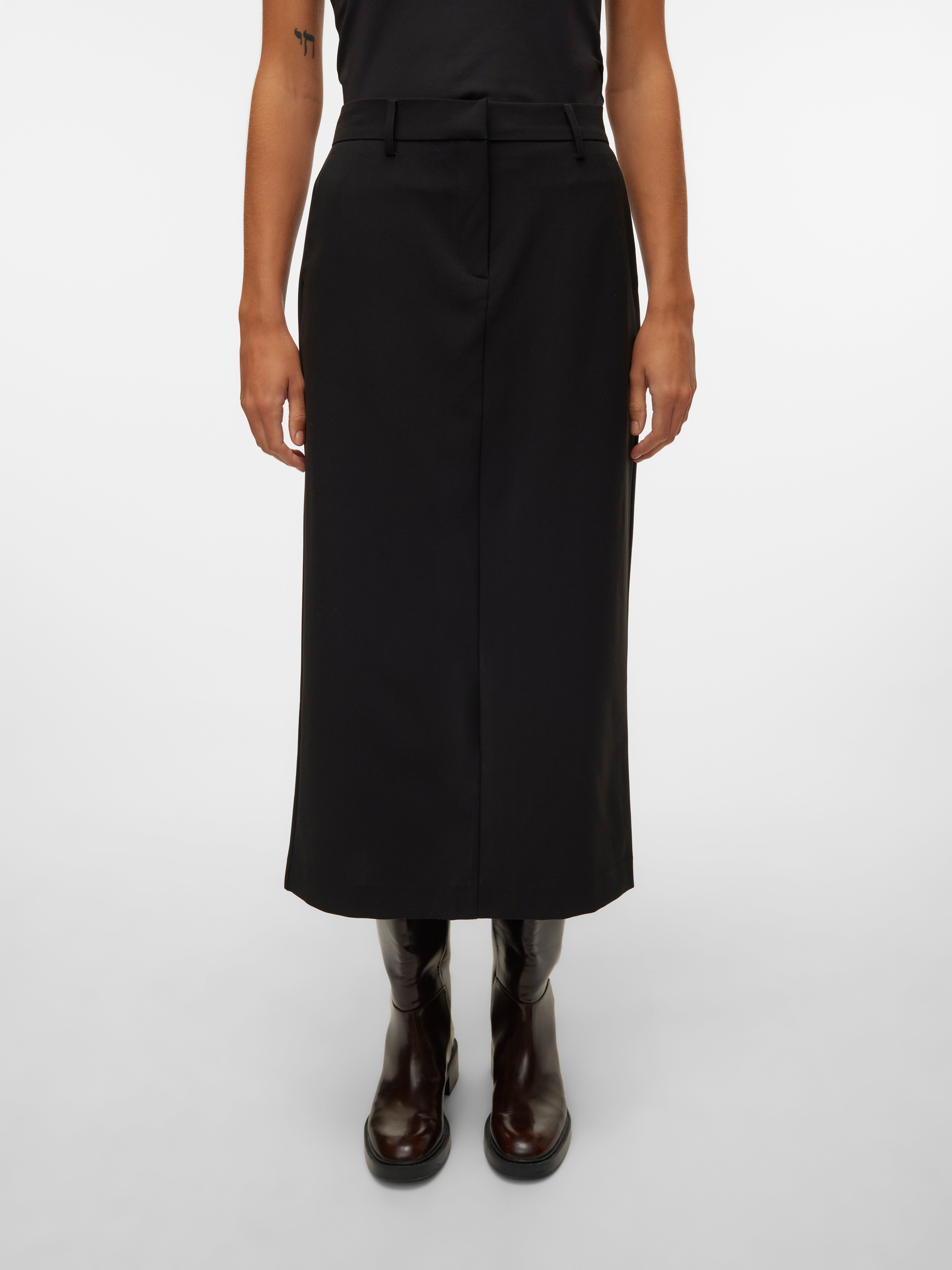 VMTROIAN Mittlere Taille Langer Rock