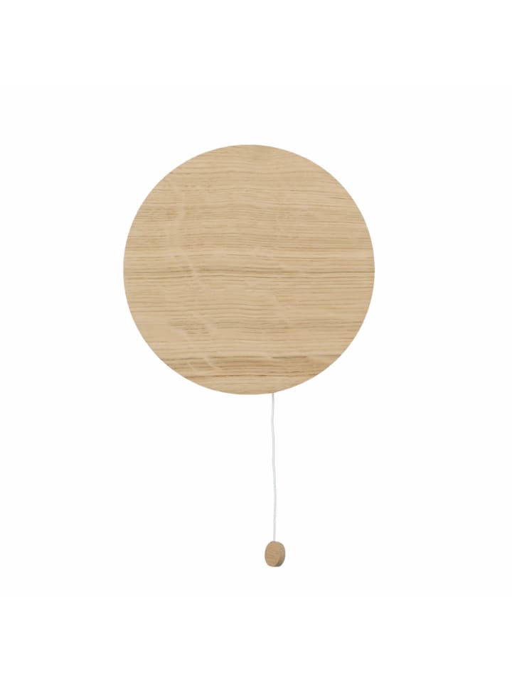 Licht-Erlebnisse Wandlampe in Schwarz Holz (hell) günstig kaufen onesize