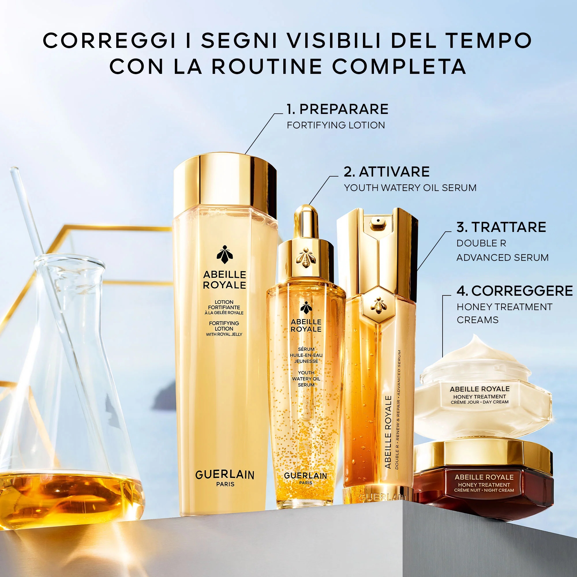 Abeille Royale Youth Watery Oil Serum - Anti-rynke ansiktsserum, anti-rynke ansiktsolje