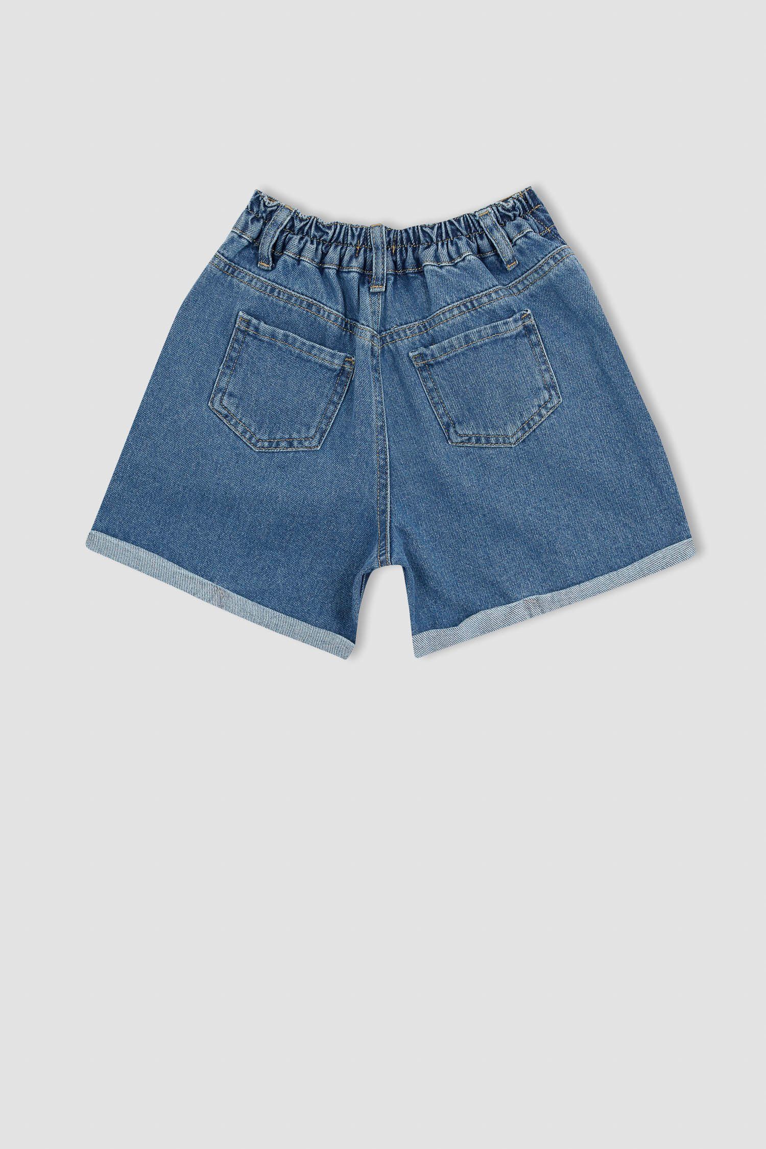 DeFacto Jeansshorts Mädchen Jeansshorts MOM FIT