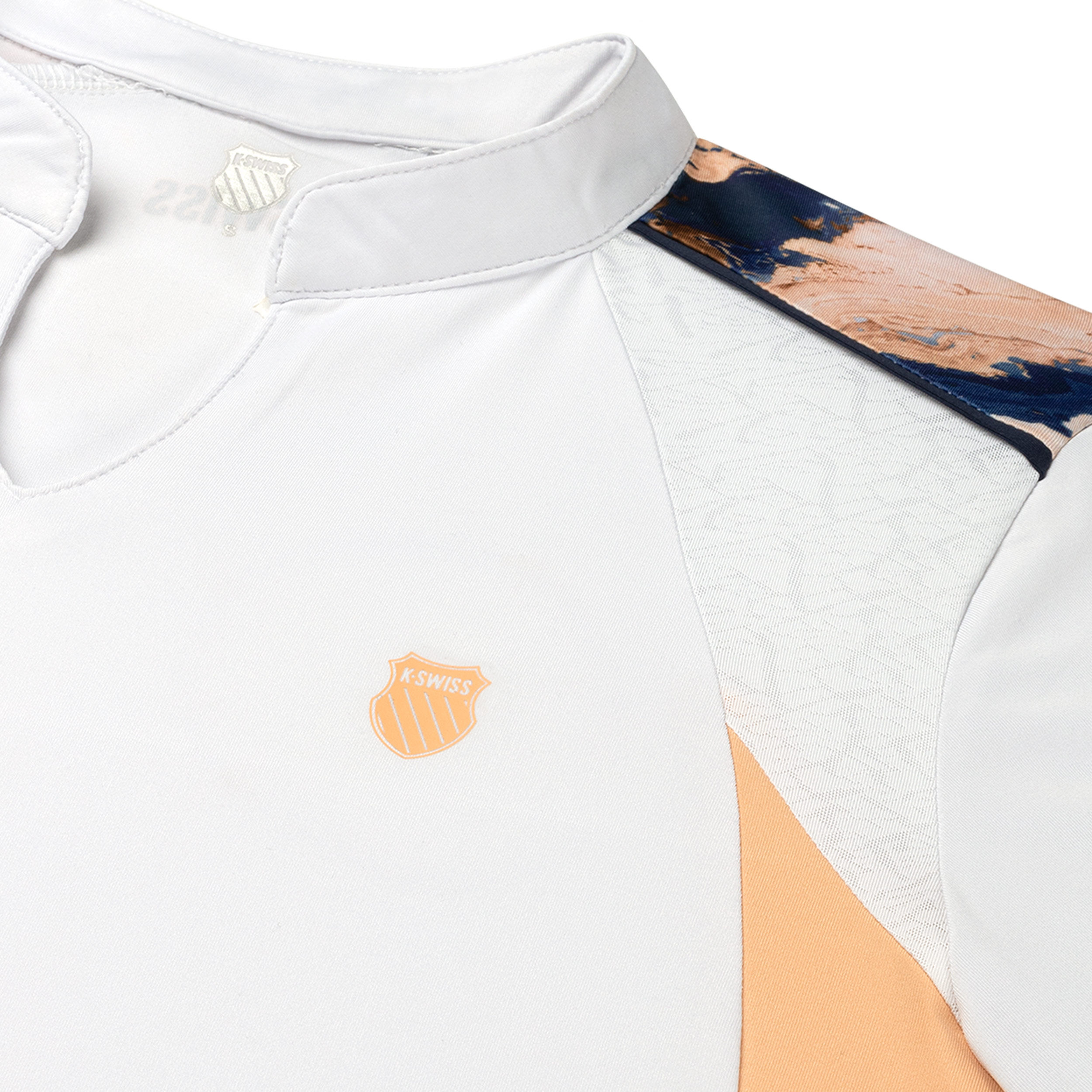 Hypercourt Advantage 3 T-Shirt Damen - Weiß, Apricot