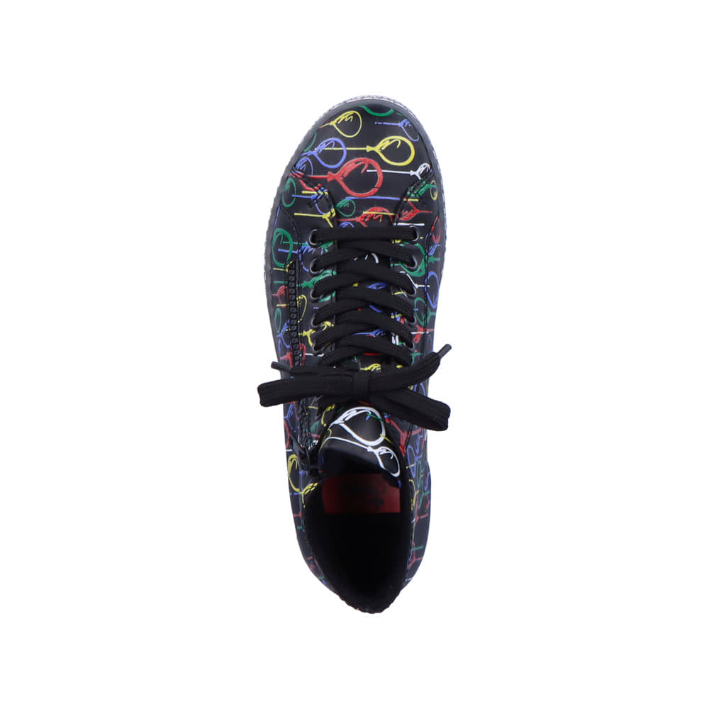 Rieker Damen Schnürschuhe multi