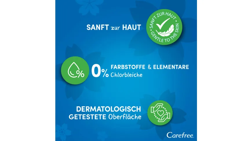 Carefree Slipeinlagen Cotton Feel Normal