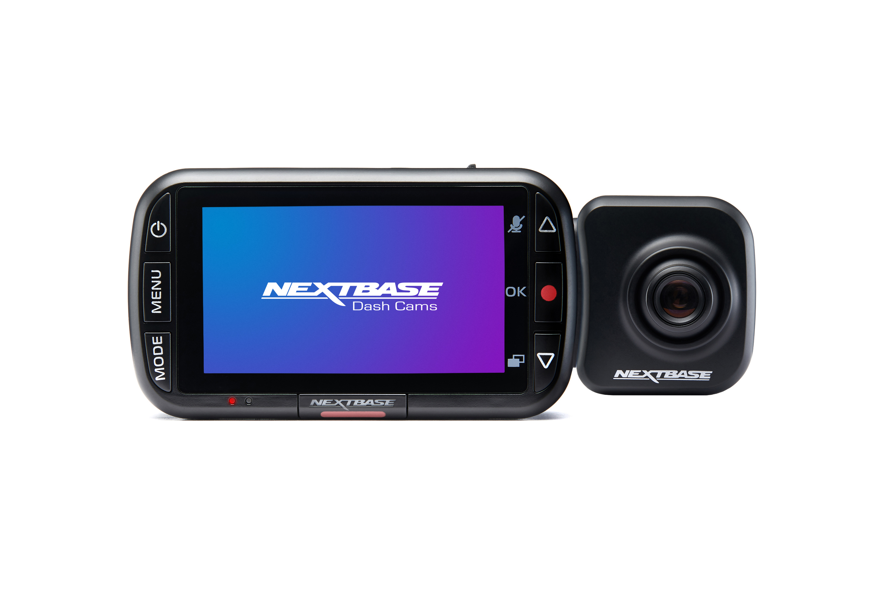Nextbase Dashcam 222X Front- und Rücksichtkamera, mit 2,5" Display, 1080p mit 30 FPS, 140° Weitwinkel, G-Sensor, intelligentem Parkmodus uvm. - ATU