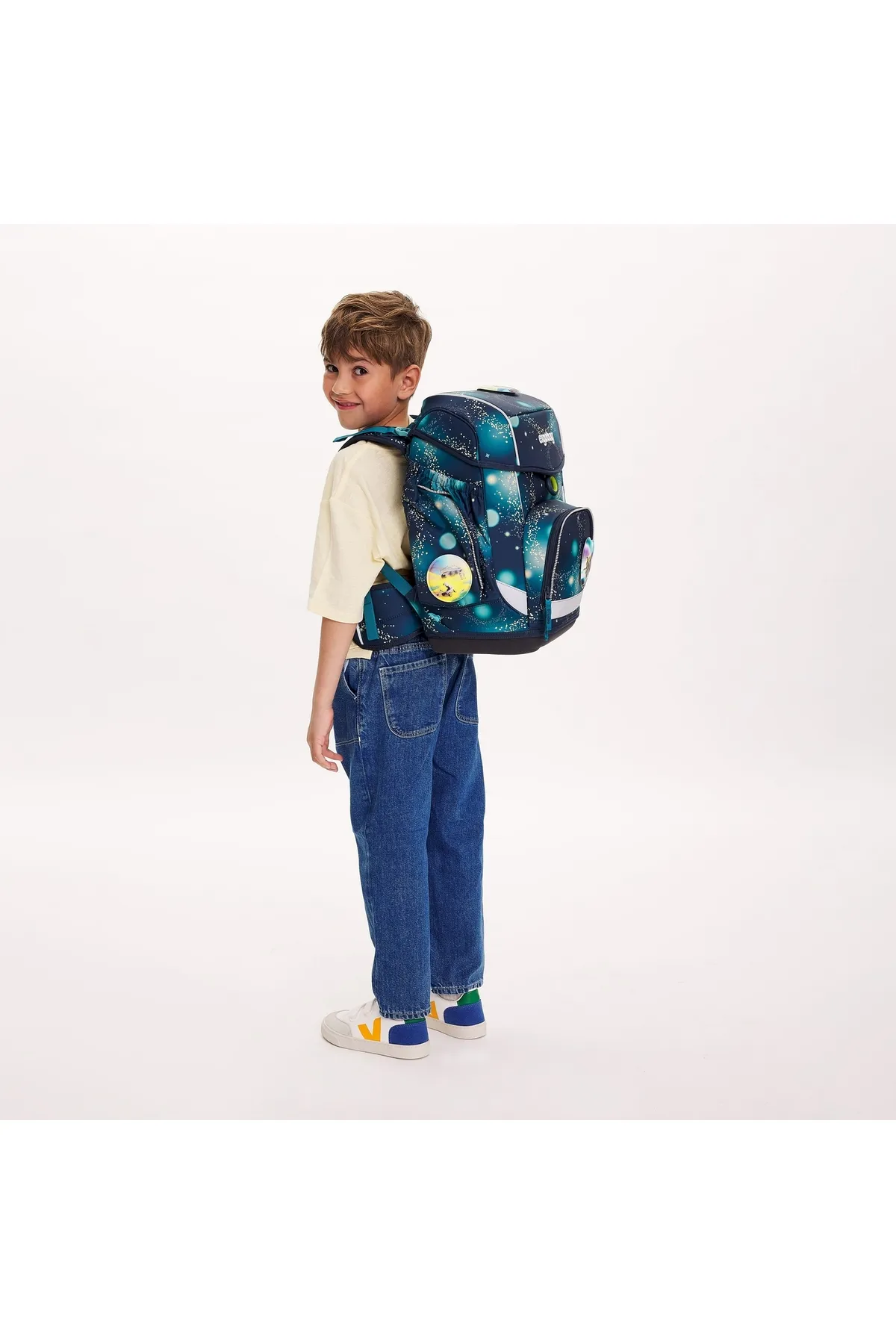 Ergobag  Schulranzen cubo Set Glow