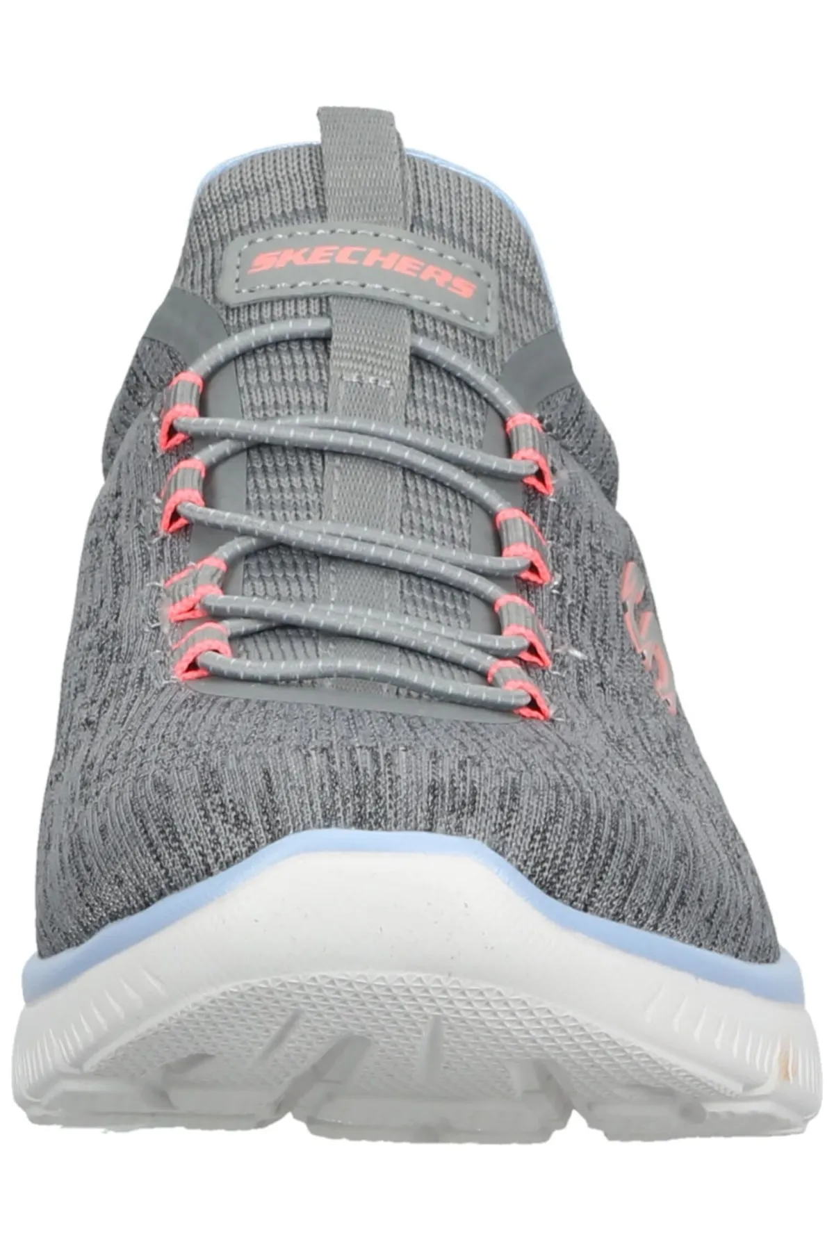 SKECHERS  Sneaker - Grau - Flacher Absatz