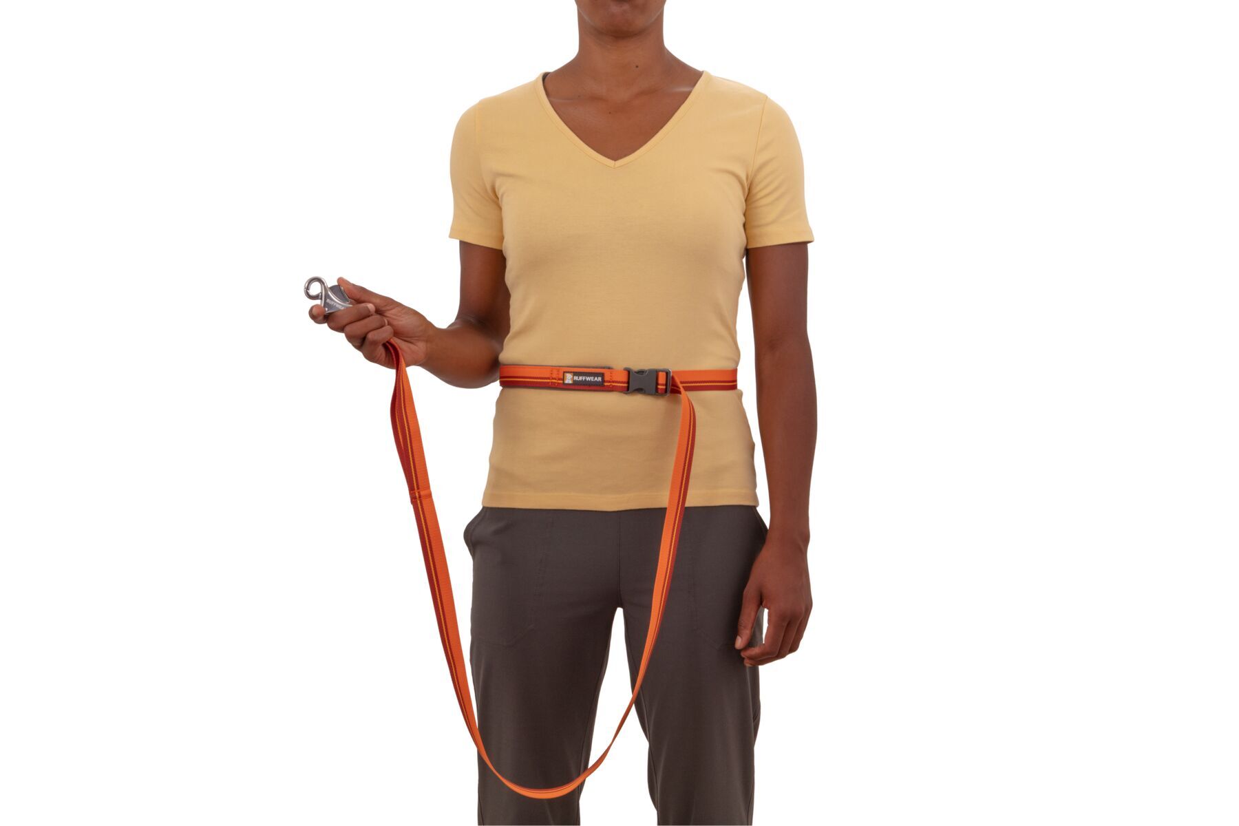 Ruffwear Hundeleinen Ruffwear Flat Out™ Leine orangenrot