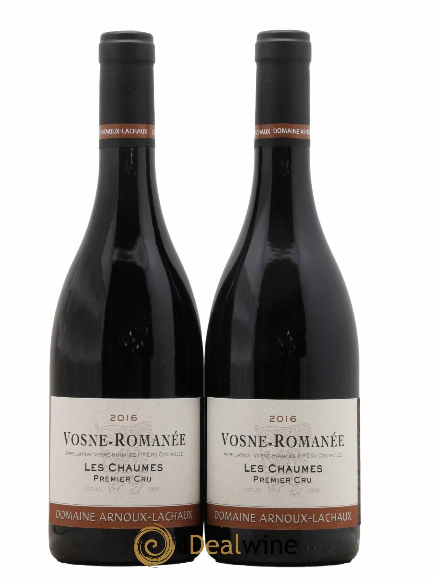 Vosne-Romanée 1er Cru Les Chaumes Arnoux-Lachaux (Domaine)  2016 - Lot de 2 Bouteilles