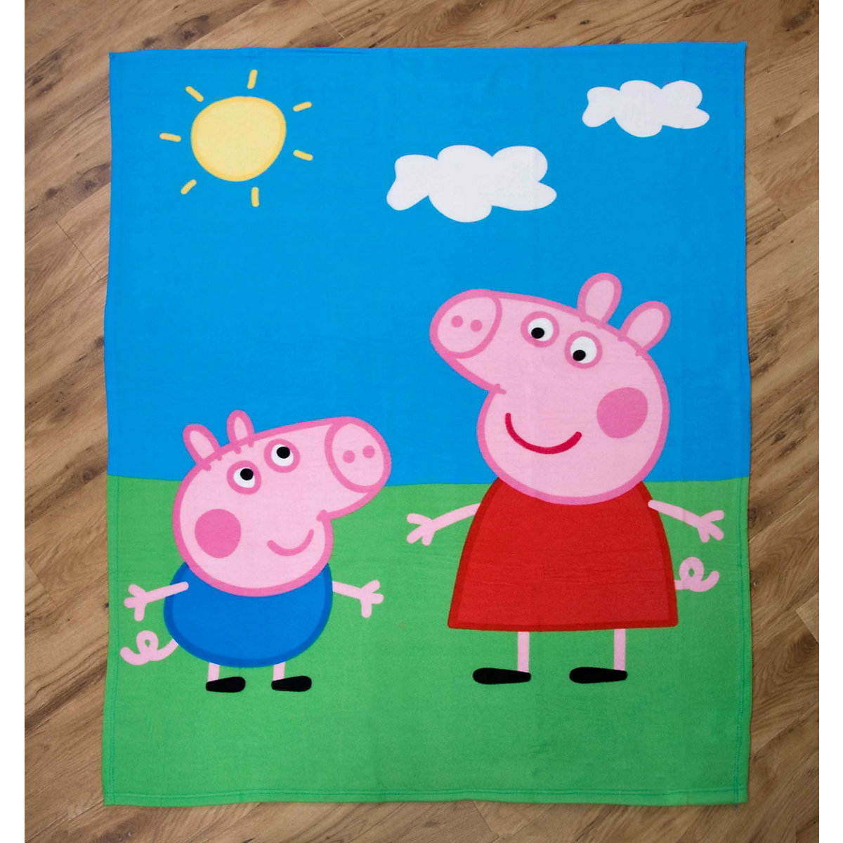 Fleece-Decke Peppa Pig, 130x160 cm