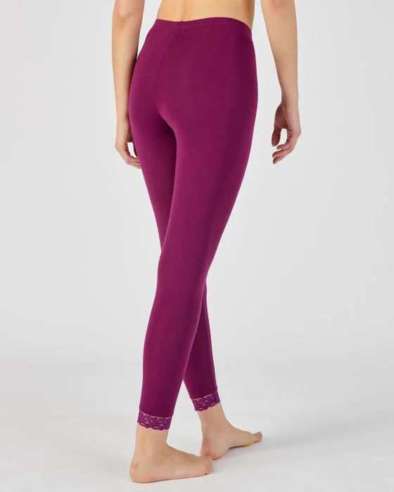 Legging long dentelle Thermolactyl Sensitive
