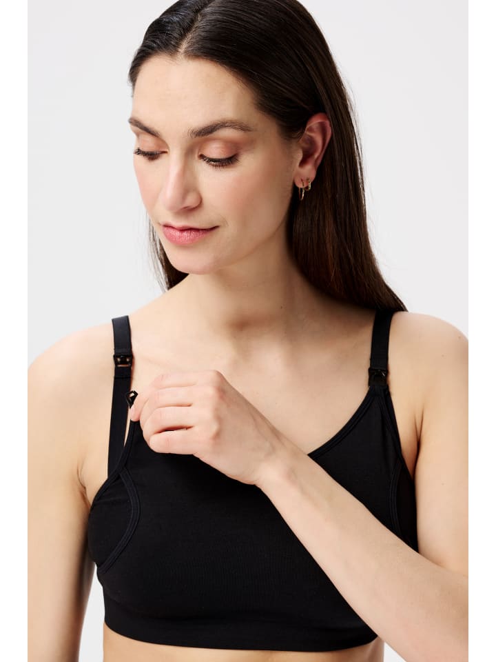 Noppies Nahtloser Still-Bh Pumping Mae Sensil® Breeze in Black günstig kaufen