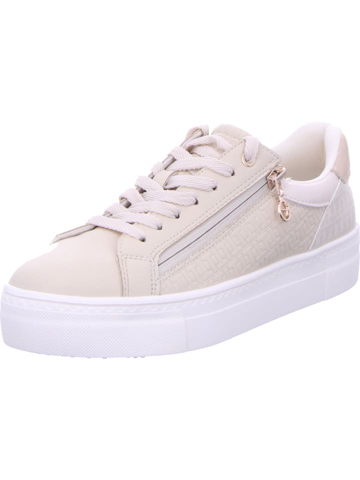 Tamaris Schnürhalbschuh in beige günstig kaufen