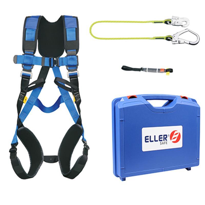 ELLERsafe FP-SET-HW-PROFI Conjunto de protección contra caídas Plataforma elevadora Profi Tallas M-XL