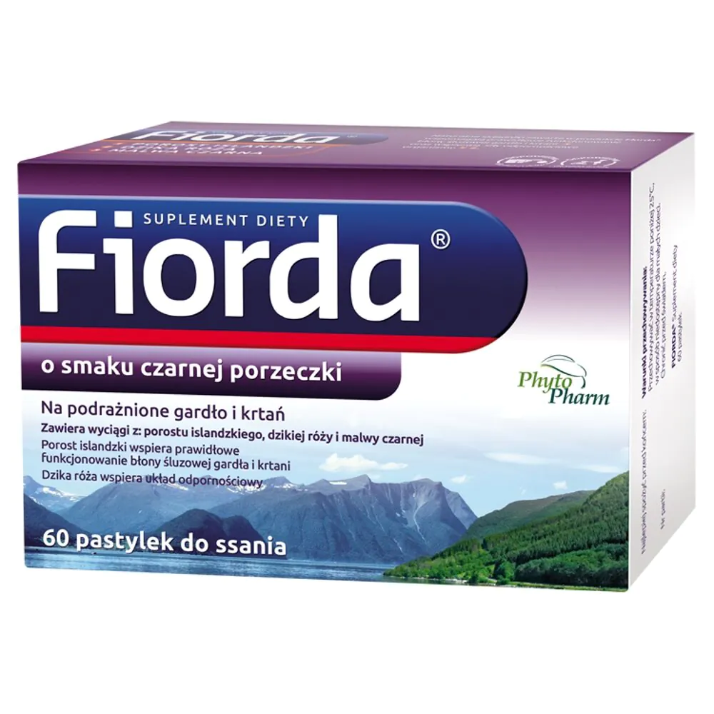 Fiorda, Παστίλιες, Γεύση Μαύρης Σταφίδας