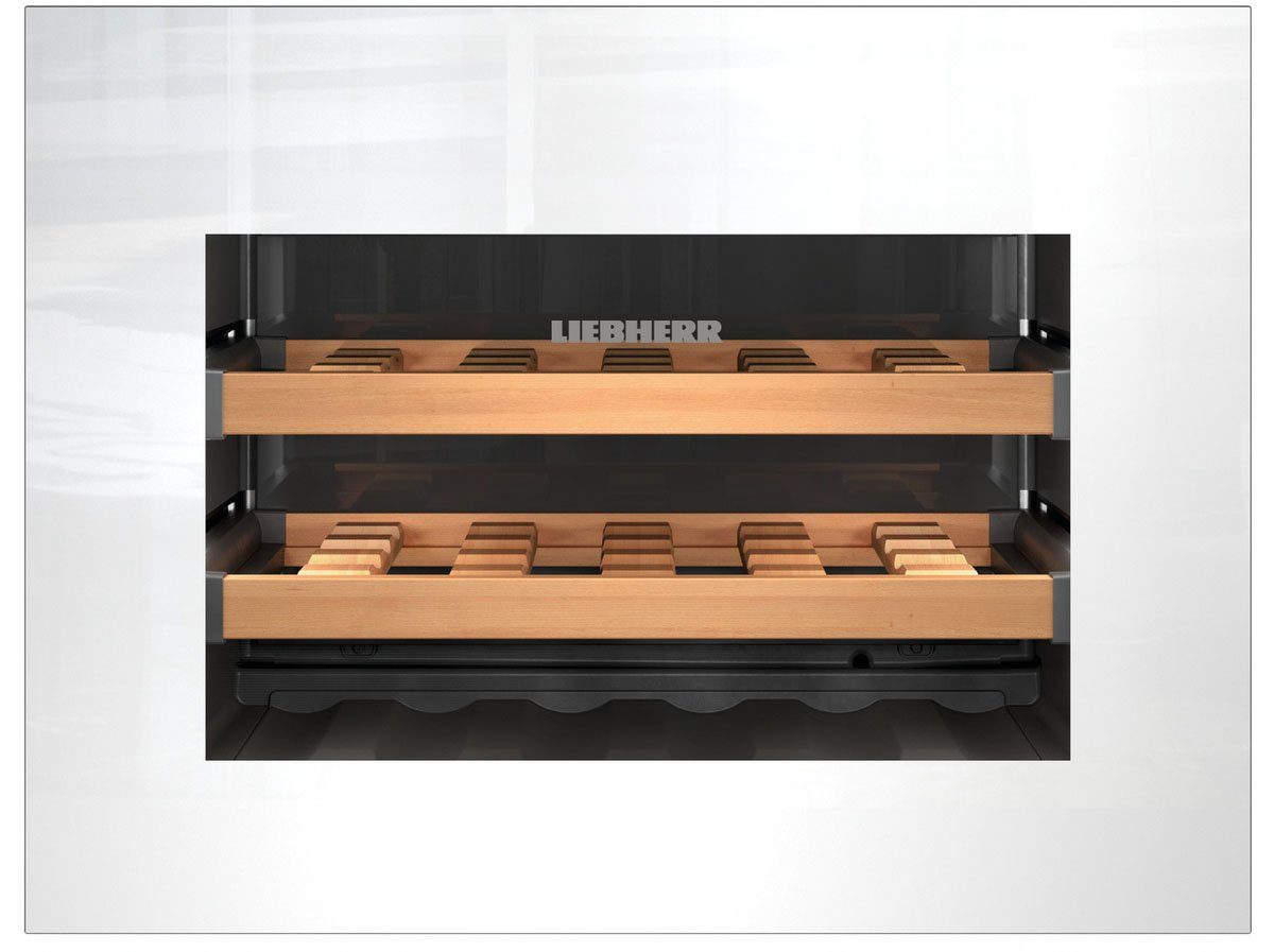 Liebherr Einbauweinkühlschrank WKEgw 582 GrandCru, für 18 Standardflaschen á 0,75l,FreshAir-Aktivkohlefilter, Kindersicherung