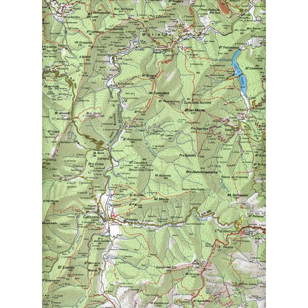 IGC Italien 1 : 50 000 Wanderkarte 15 Albenga Alassio Savona - Wanderkarte