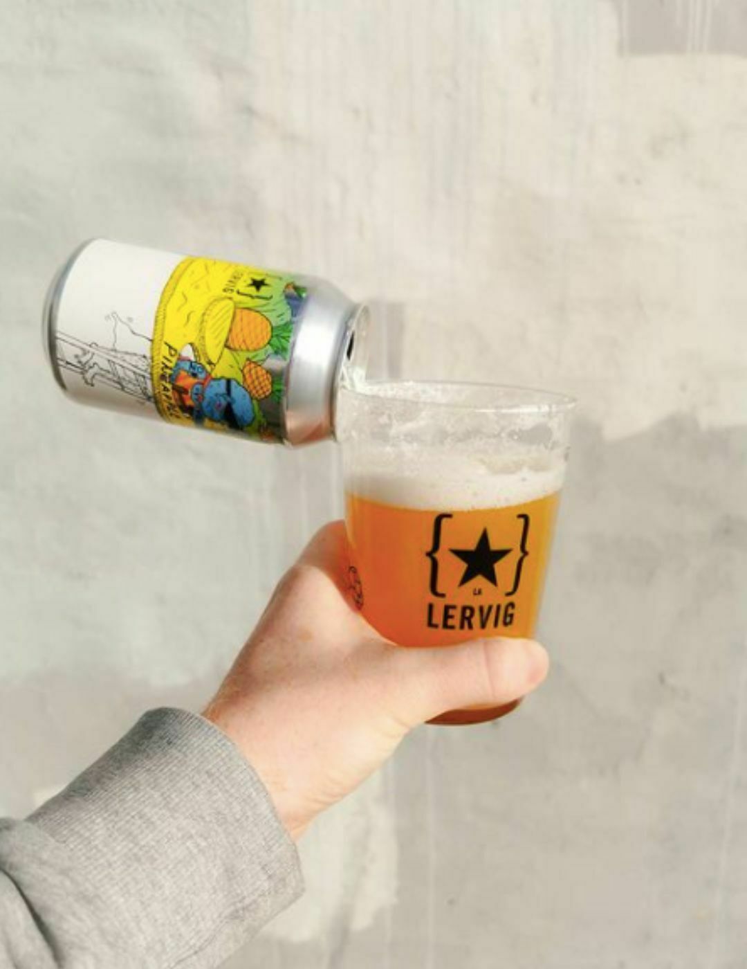 Lervig : No Worries Pineapple - Gueule de joie 0.5° |  33 cl