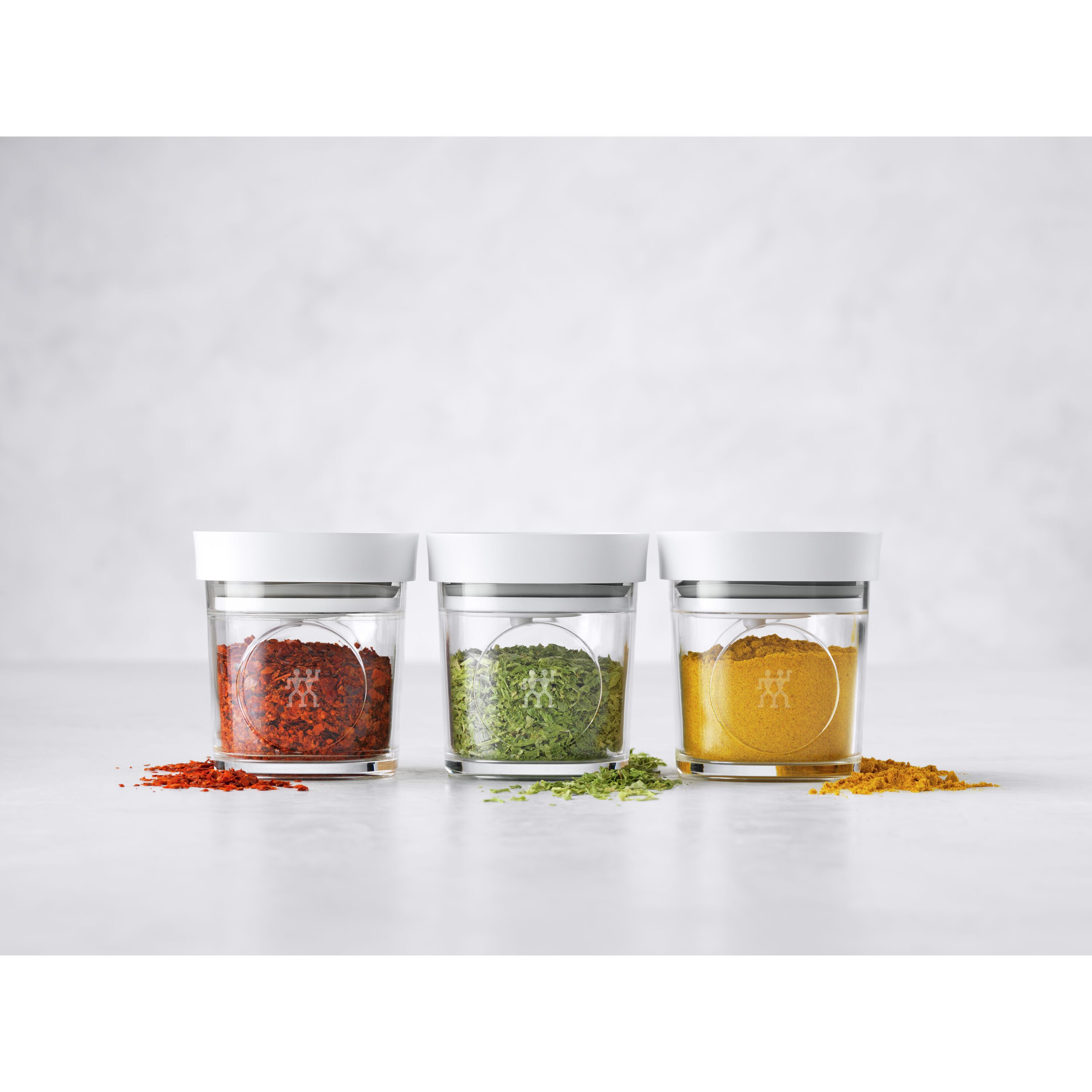 CUBE Set, XS / 3-tlg, Transparent-Weiß