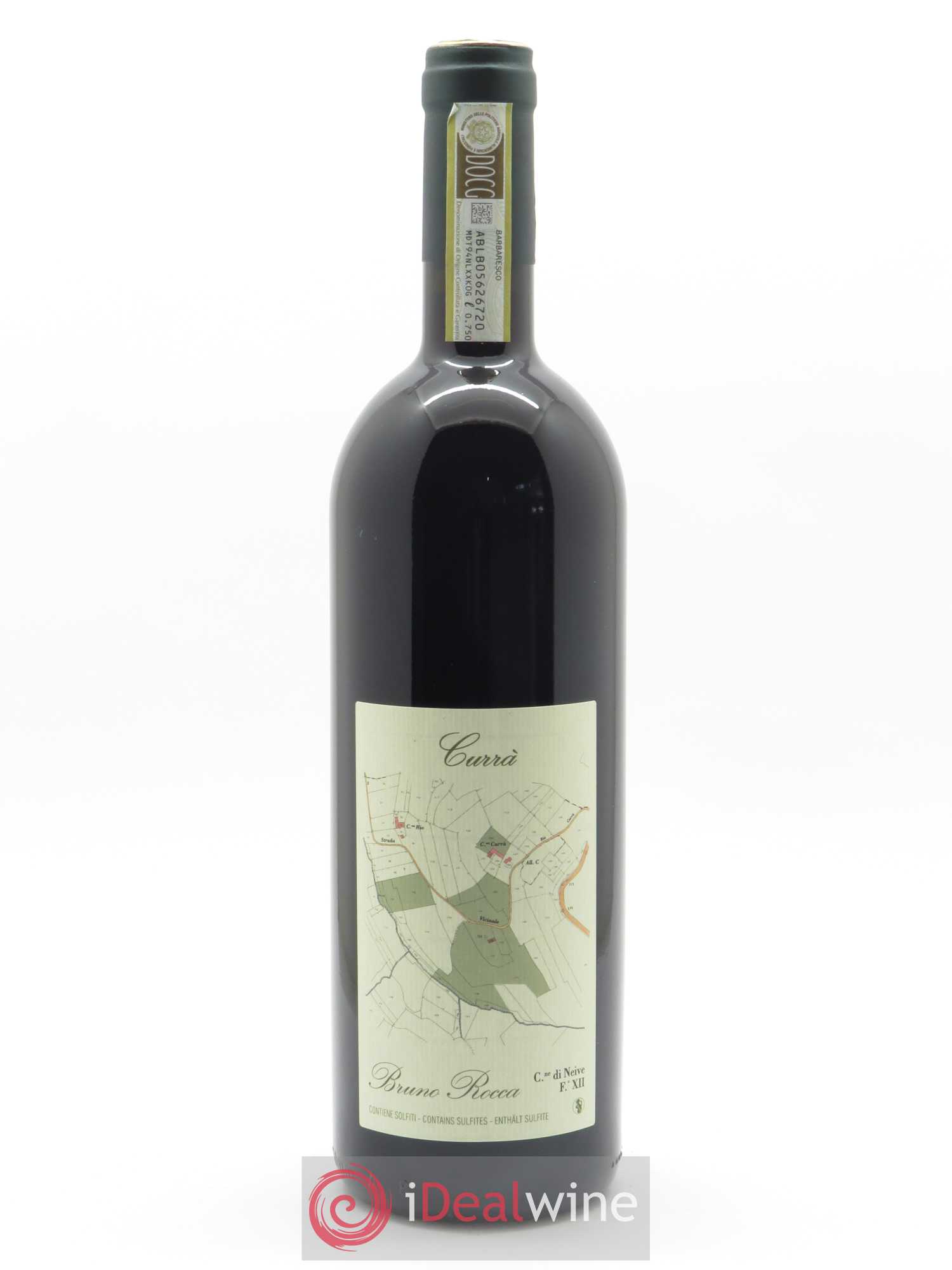 Barbaresco DOCG Currà Riserva Bruno Rocca  2015 - Lot de 1 Bouteille
