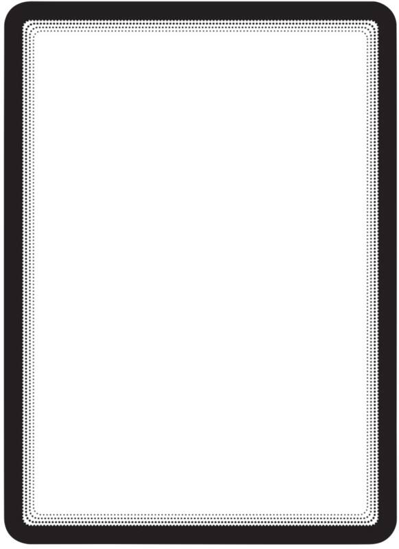 Djois Magneto DIN A3 Inforahmen Magnetisch Schwarz PVC 195067 31,7 (B) x 0,2 (T) x 44 (H) cm 2 Stück
