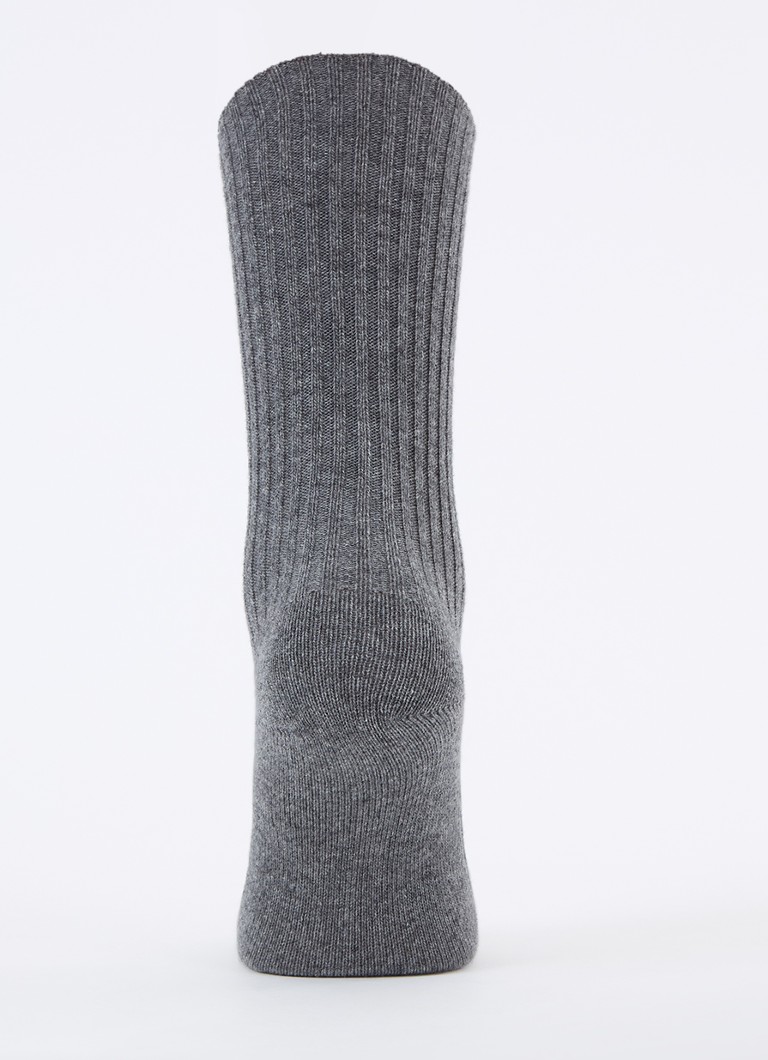 Falke Cozy rievotās adītās zeķes no kašmira maisījuma