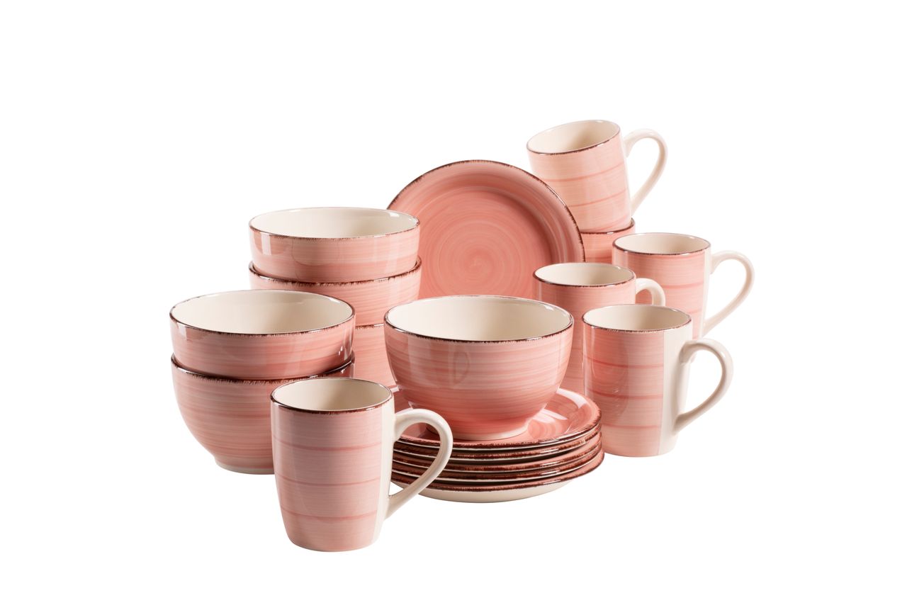 Mäser Serie Lumaca, Frühstücksset 18 teilig für 6 Personen