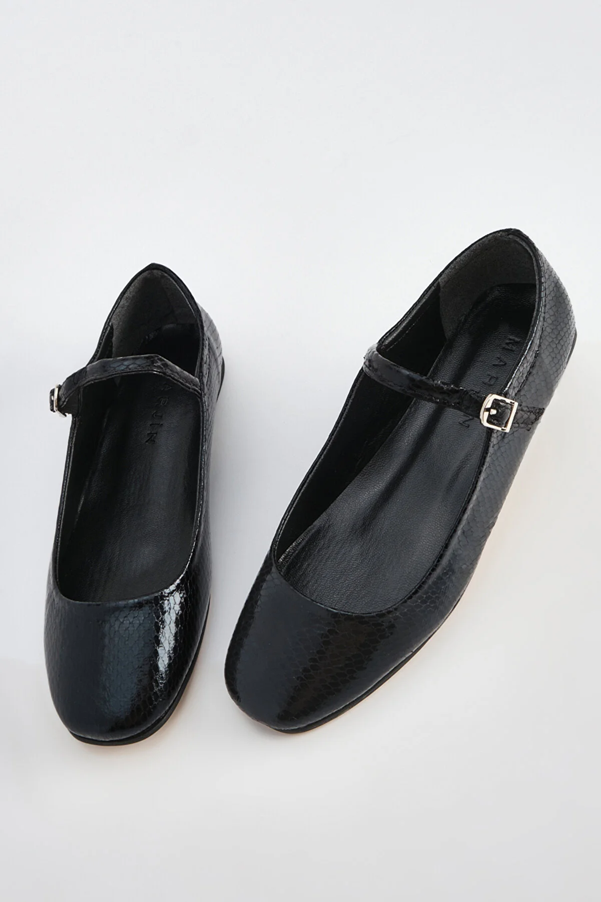 Marjin  Damen-Ballerinas Osela Black Snake