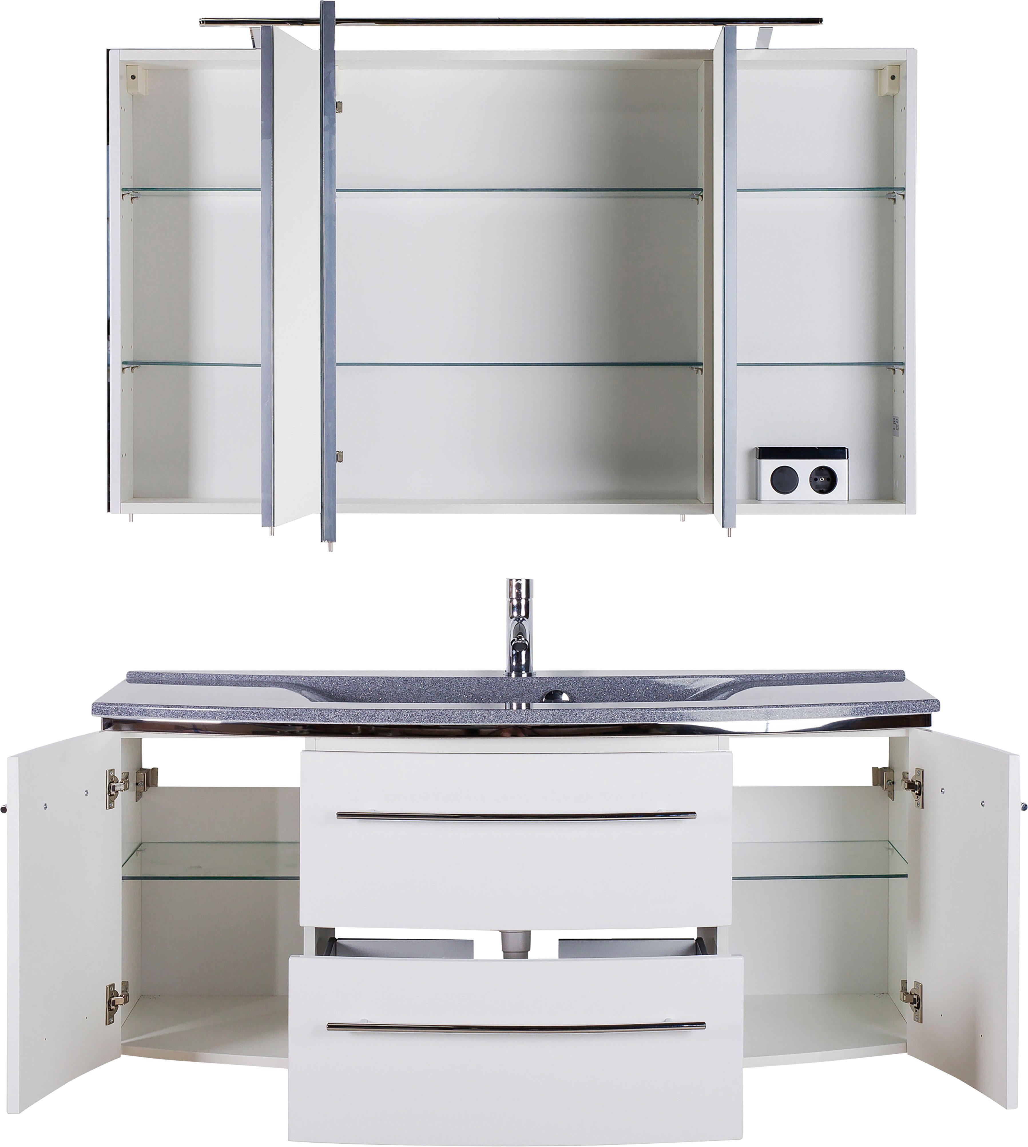 MARLIN Badmöbel-Set 3040, (2-St), Breite 120 cm