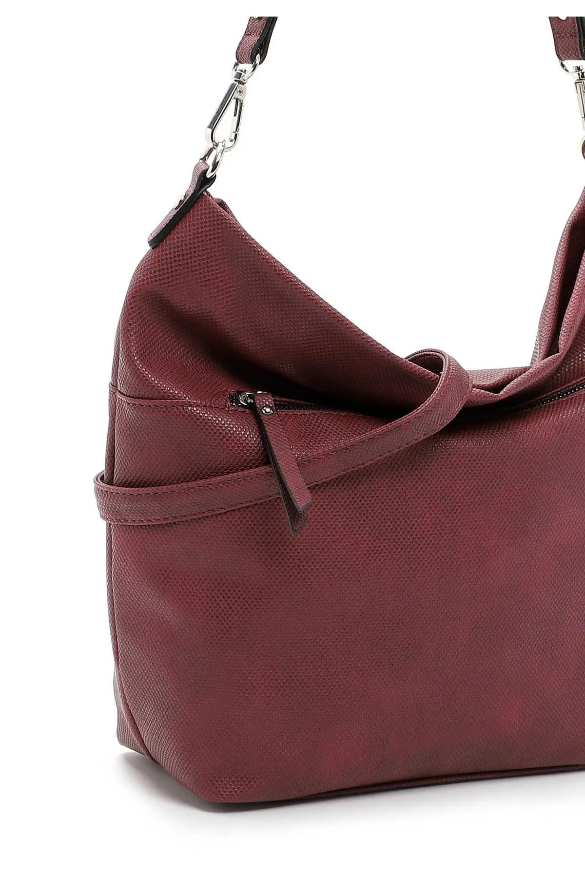 Emily & Noah  Handtasche - Rot - Unifarben