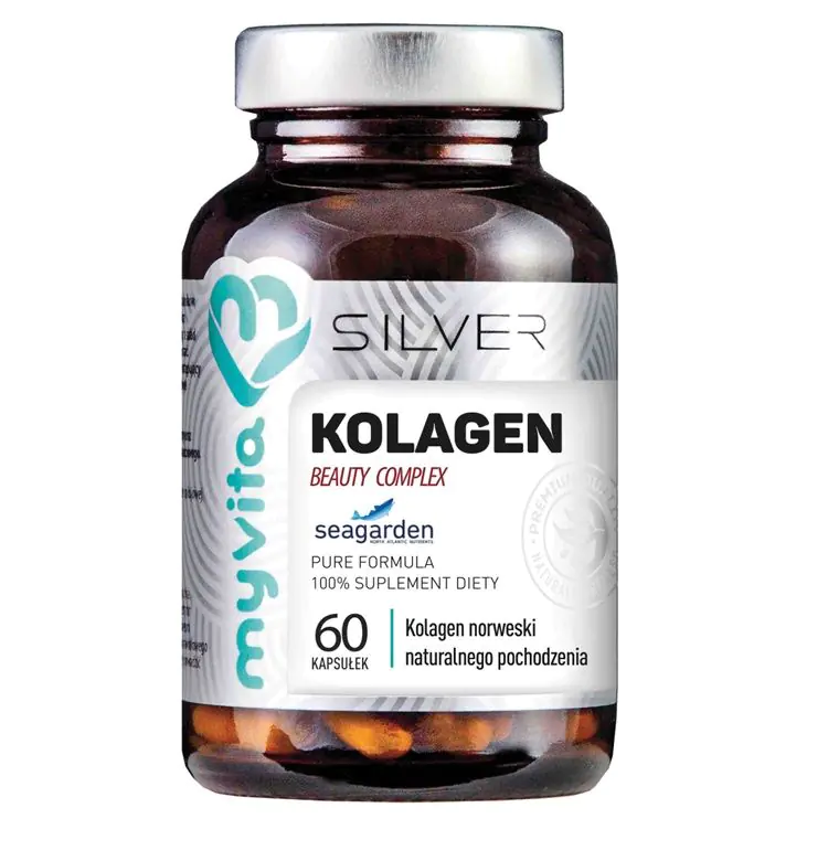 MyVita Kolagen Beauty Silver Pure 100%, 60 kapsula.