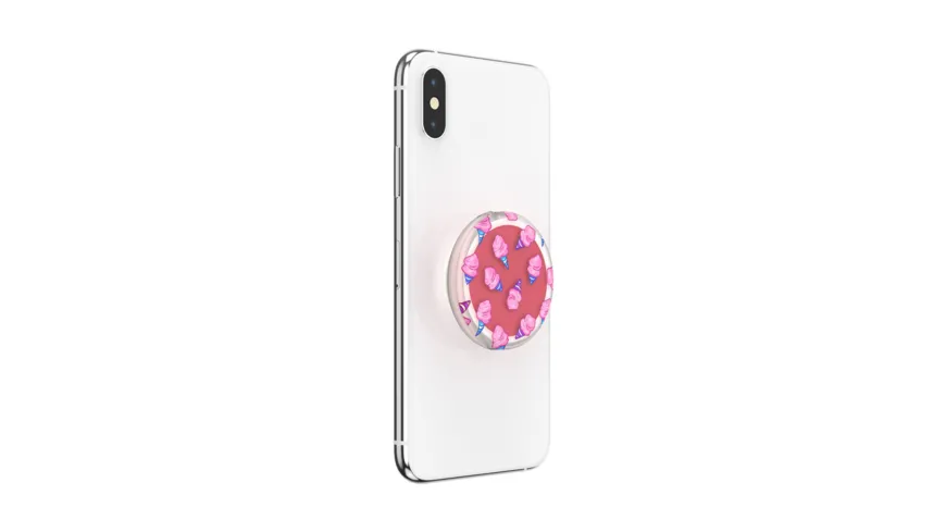 PopSockets PopGrip Lips 100% Cotton Candy
